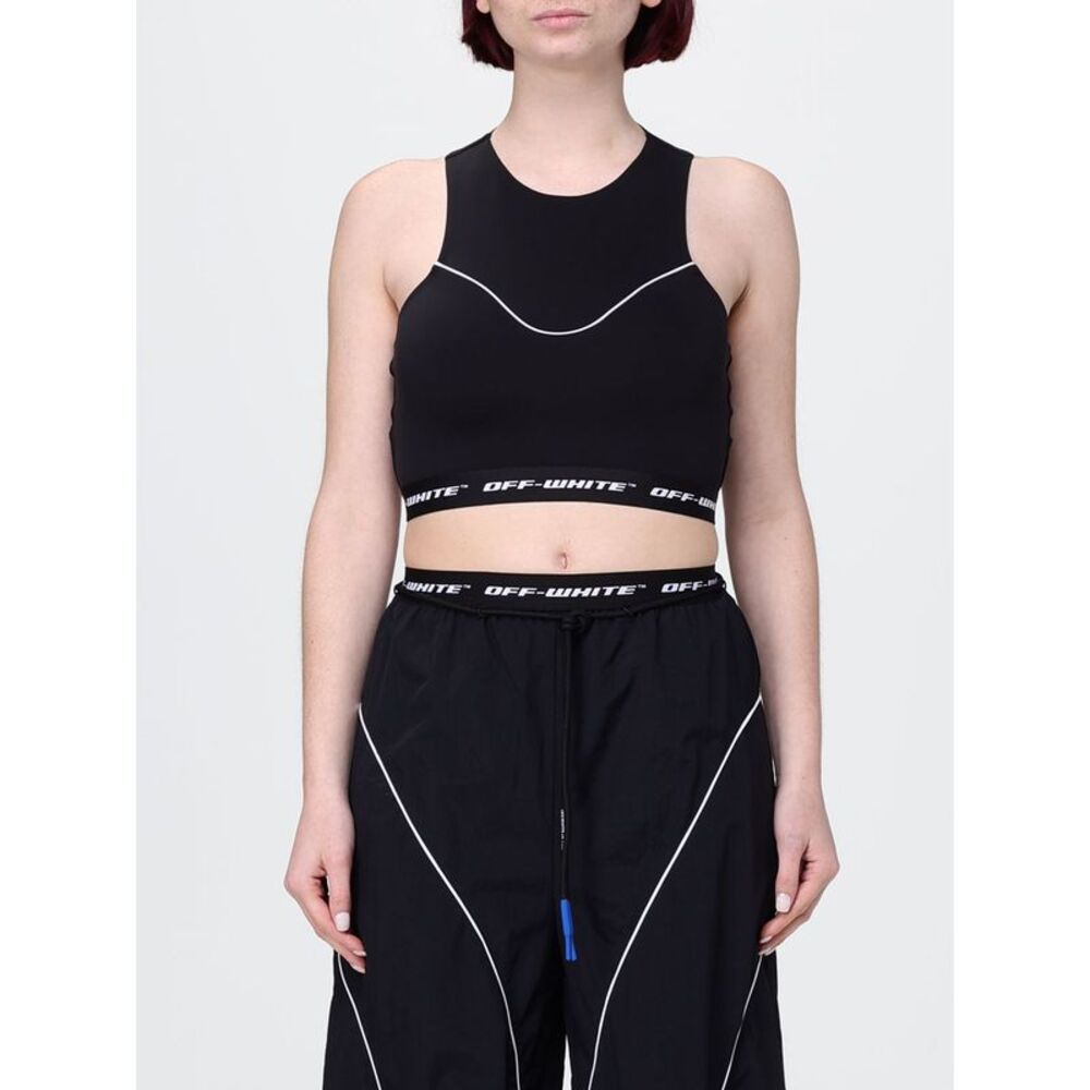 Off-White Top Woman Black